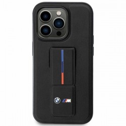BMW Grip Stand Hot Stamp Case for iPhone 14 / 15 / 13 - Black
