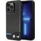 BMW Leather Carbon Case for iPhone 13 Pro Max - Black