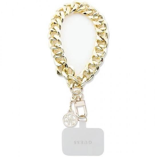 Guess GUOUCBMC4MD Universal Big HandStrap Phone Lanyard - Gold