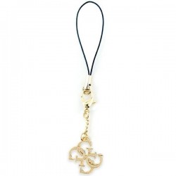 Guess case GUCPM4GID Phone Strap 4G Glitter Charm