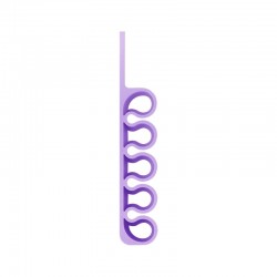 Silicone office organizer - purple