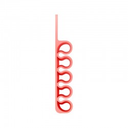 Silicone office organizer - orange