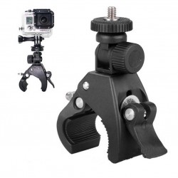 Sports camera holder rotates 360 degrees