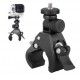 Sports camera holder rotates 360 degrees