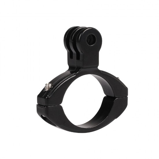 Aluminum GoPro Camera Mount - For Bike Handlebars - Black