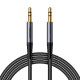 Joyroom stereo audio cable AUX 3.5 mm mini jack 1.2m black (SY-A08)