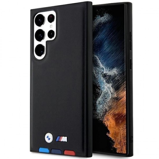 BMW BMHCS23L22PTDK S23 Ultra S918 black/black Leather Stamp Tricolor