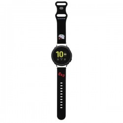 Hello Kitty Silicone Kitty Head strap universal 20mm - black