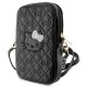 Hello Kitty Quilted Bows Strap bag - black