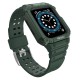 Protect Strap Band for Apple Watch 38/40/41mm Armored Case Strap - Green