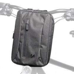 Wozinsky WSB6GR Scooter Handlebar Sports Bag with Shoulder Strap 5L - Gray