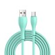 Joyroom Bowling Data Cable S-2030M8 USB-A / micro USB 3A 2m - green