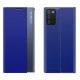 New Sleep Case cover with a stand function for Samsung Galaxy A03s (166.5) blue