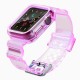 Silicone Band Strap Bracelet Case Strap Light Set for Apple Watch 42mm - Red