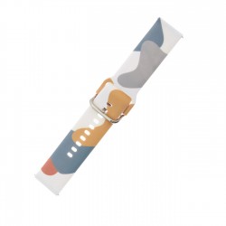 Strap Moro for Samsung Galaxy Watch 45 / 46 / 47 mm silicone bracelet watch band - pattern 2