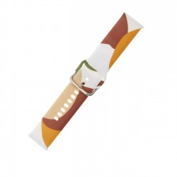 Strap Moro for Samsung Galaxy Watch 45 / 46 / 47 mm silicone bracelet watch band - pattern 4