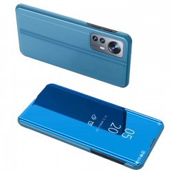 Clear View Case cover for Xiaomi 12 Lite blue flip cover
