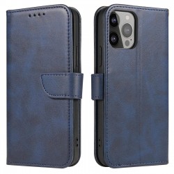 Magnet Case case for Samsung Galaxy S23+ flip cover wallet stand blue