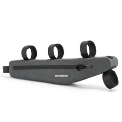 Rockbros AS-052 waterproof bicycle bag for frame - gray