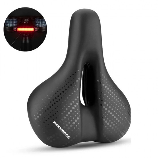 Rockbros 38218916001 MTB bicycle saddle - black