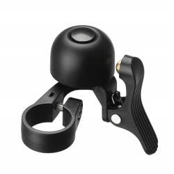 Rockbros 34210007001 bicycle bell for the left side of the handlebar - black