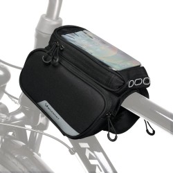 Wozinsky frame bike bag + detachable phone cover up to 6.5 
