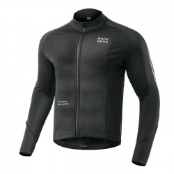 Rockbros Fall/Winter Long Sleeve Cycling Jacket S - Black