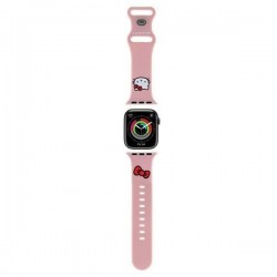 Hello Kitty Silicone Kitty Head Strap for Apple Watch 42/44/45/49mm - Pink