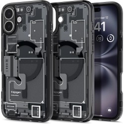Spigen Ultra Hybrid MagSafe Zero One for iPhone 16 - Dark Gray