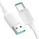 Joyroom Multi-Color Series A14 USB-A / USB-C 3A Cable 1.2m - White