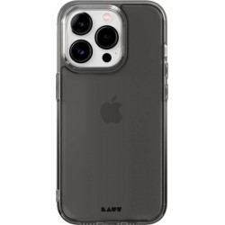 LAUT Crystal Matter X - protective case for iPhone 15 Pro compatible with MagSafe (black-crystal)