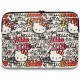Hello Kitty PU Metal Logo case for a 14