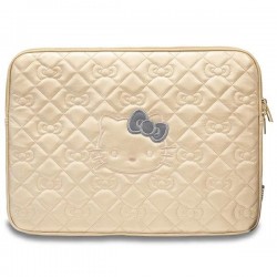 Hello Kitty Zip PU Quilted Bows case for a 14