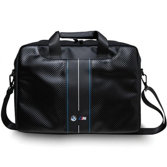 BMW Carbon & Blue Stripe bag for a 16