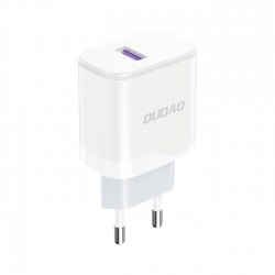Dudao A20EU USB-A 18W network charger - white