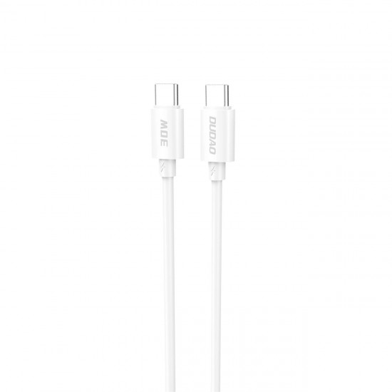 Dudao L4C USB-C / USB-C 30W 2m Cable - White