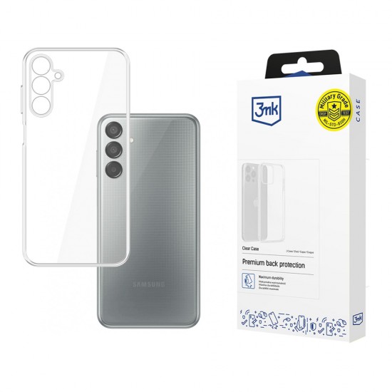 3mk Clear Case for Samsung Galaxy M15 5G - transparent