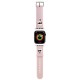 Karl Lagerfeld 3D Rubber Karl&Choupette Heads strap for Apple Watch 42/44/45/49mm - pink