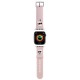 Karl Lagerfeld 3D Rubber Karl&Choupette Heads strap for Apple Watch 38/40/41mm - pink