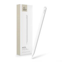 Tech-Protect Digital Magnetic Stylus Pen 2 Magnetic for iPad Tablet - White