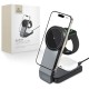 Tech-Protect QI15W-A28 MagSafe 3in1 Inductive Charger with Smartphone / Apple Watch / AirPods Stand - Black