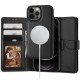 Tech-Protect Wallet MagSafe case for iPhone 12 / 12 Pro - black