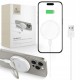 Tech-Protect QI15W-A33 Inductive Charger with MagSafe and Stand with USB-A / USB-C Cable - White