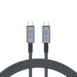 Tech-Protect UltraBoost Max USB-C 4.0 / USB-C 4.0 PD 240W 8K 40Gbps 2m cable - gray