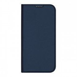 Dux Ducis Skin Pro iPhone 16 Pro Max Case with Flip and Card Slot - Blue