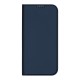 Dux Ducis Skin Pro iPhone 16 Pro Max Case with Flip and Card Slot - Blue