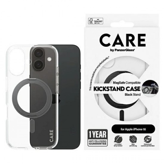 CARE by PanzerGlass Feature Kickstand Case iPhone 16 6.1