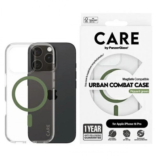 CARE by PanzerGlass Flagship Case iPhone 16 Pro 6.3
