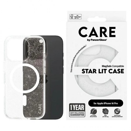 CARE by PanzerGlass Flagship Star Lit Case iPhone 16 Pro 6.3