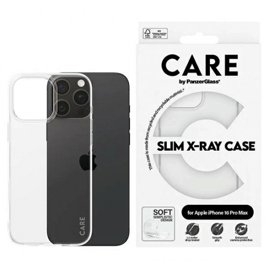 CARE by PanzerGlass X-Ray Soft Basic Case iPhone 16 Pro Max 6.9